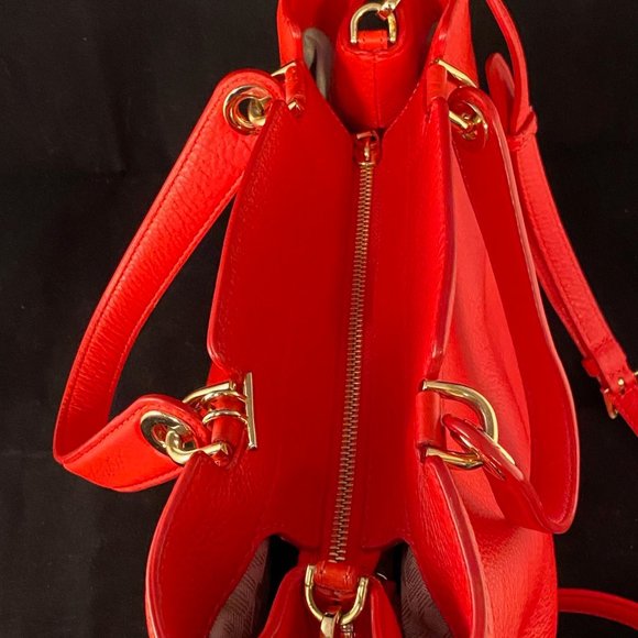 Michael Kors LG TZ Leather Anabelle Tote, Coral Reef - Picture 4 of 9